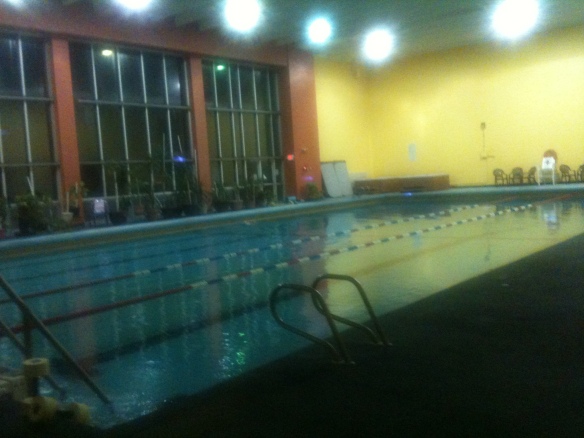 The pool where I swim