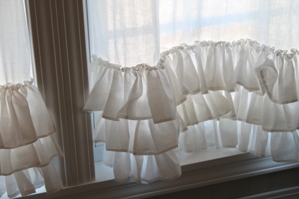 ruffle on curtains